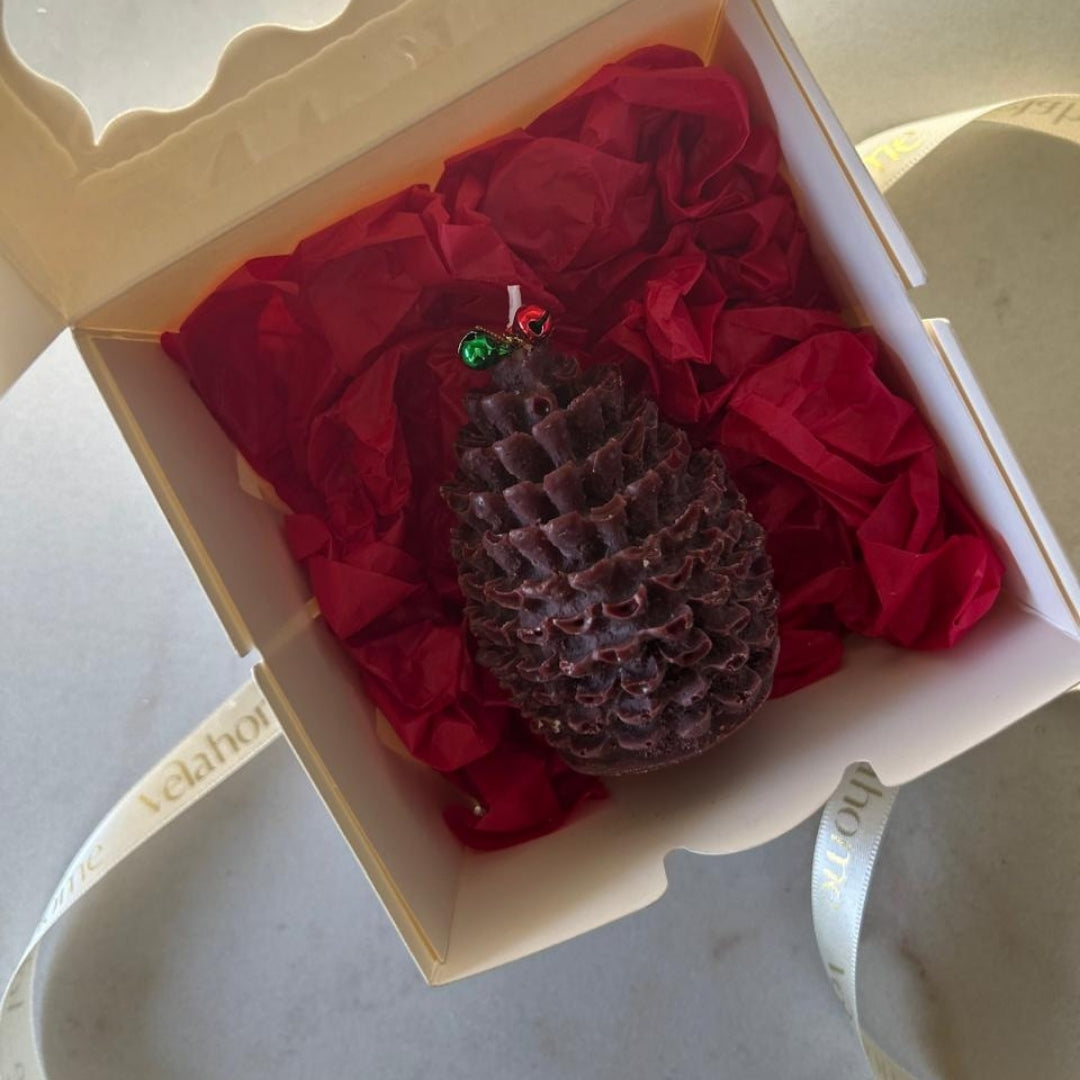 Vela Piña Navideña Chica
