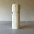 Vela Columna rayada grande
