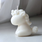 Vela Unicornio en Bolsa de Organza