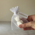 Vela Osito Mini en Bolsa de Organza