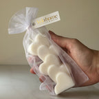 Vela Torre de Corazones en bolsa de organza