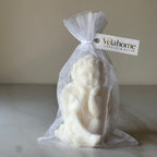 Vela Ángel en bolsa de organza