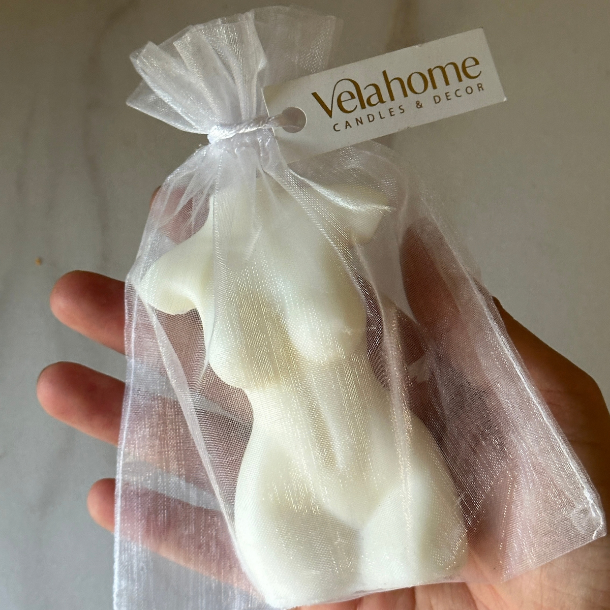 Vela Body en Bolsa de Organza