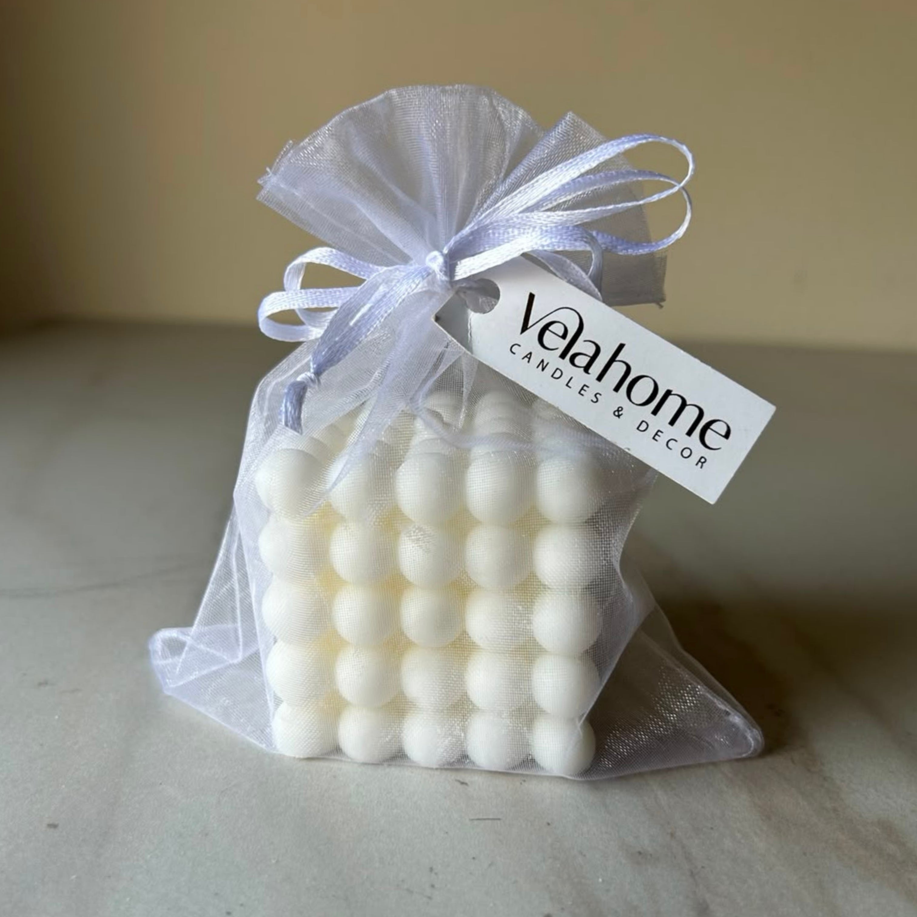 Vela Bubble 5x en Bolsa de Organza