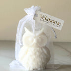 Vela Búho en Bolsa de Organza