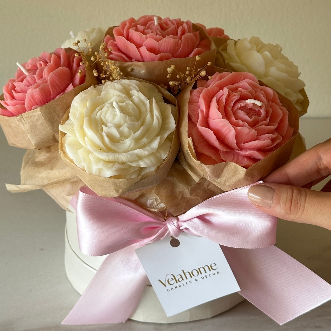 Bouquet de velas aromáticas