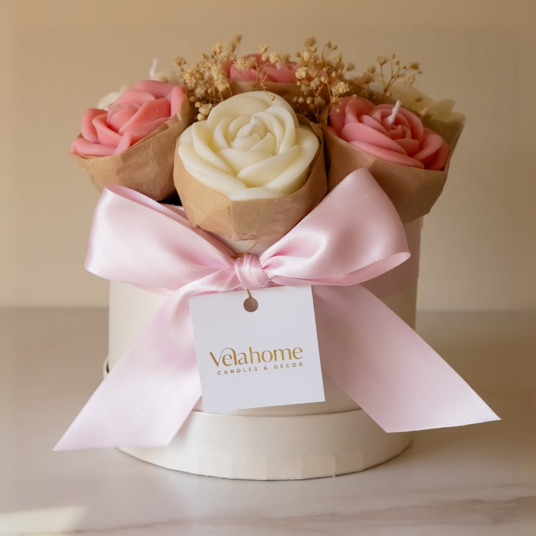 Bouquet de velas aromáticas