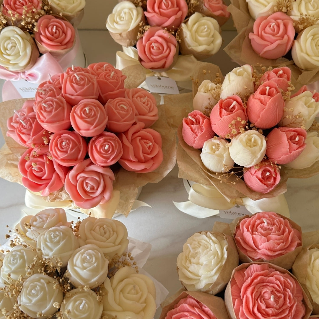 Bouquet de velas aromáticas