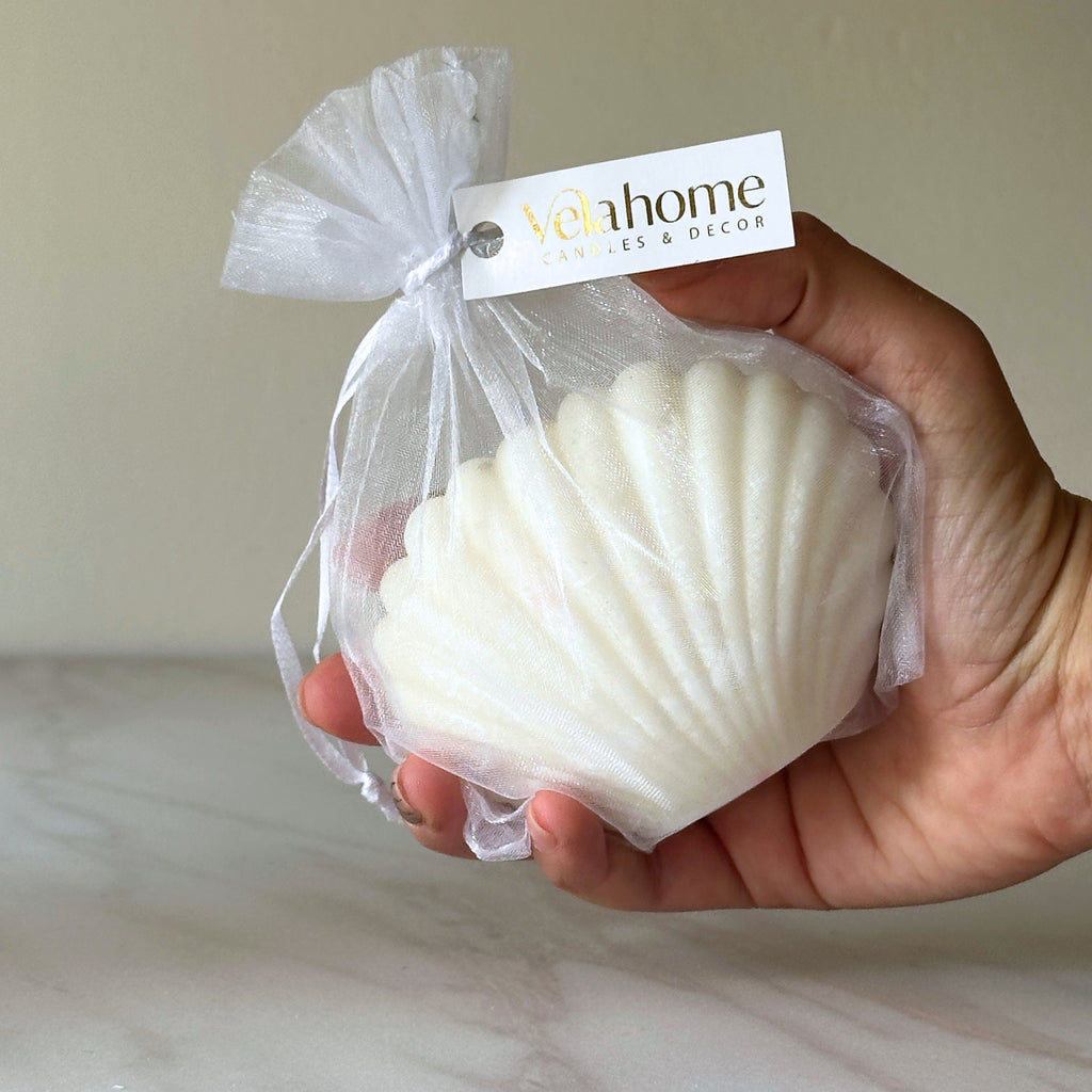 Vela Concha de Mar en bolsa de organza