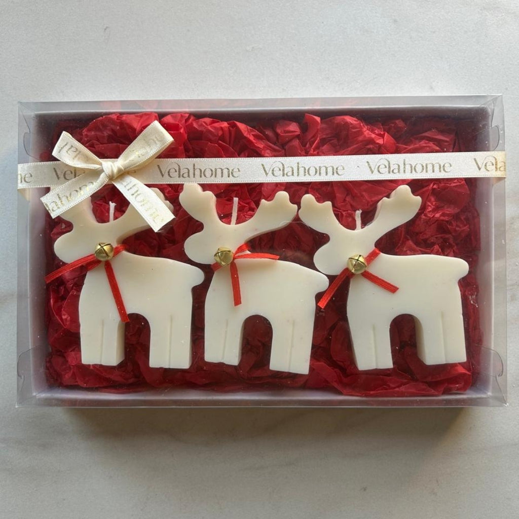 Three Baby Reindeer Set