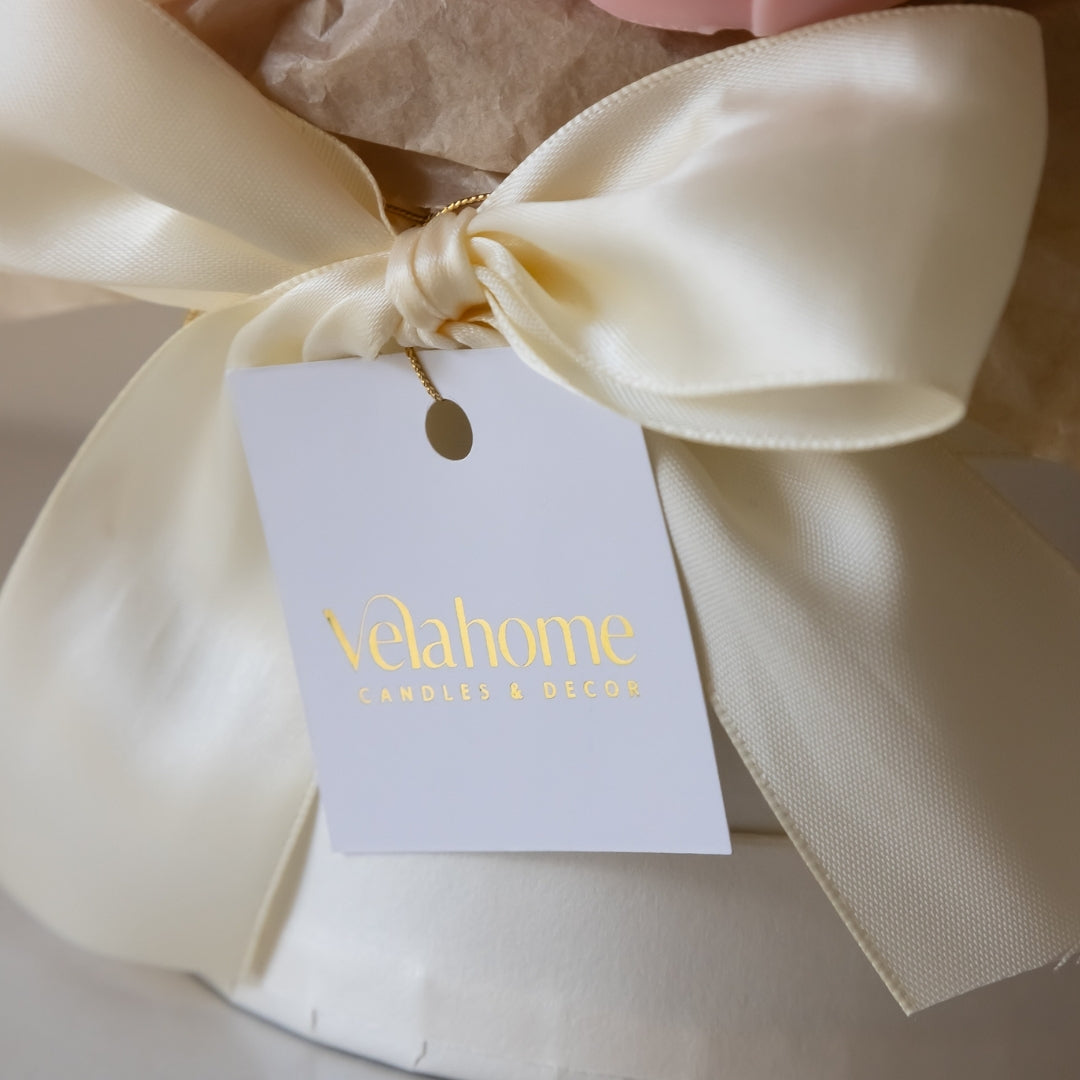 Bouquet de Tulipanes Rosa & Blanco