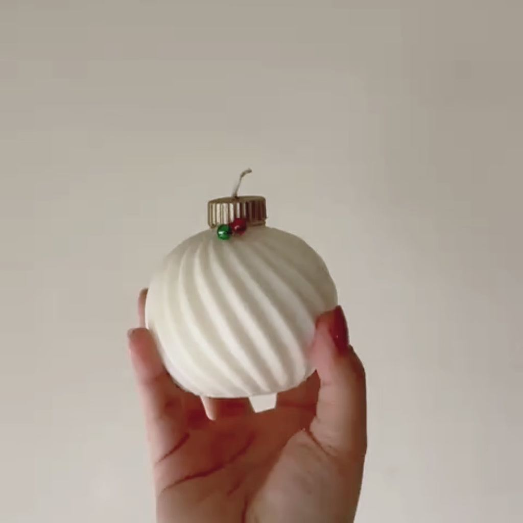 Vela Esfera Navideña