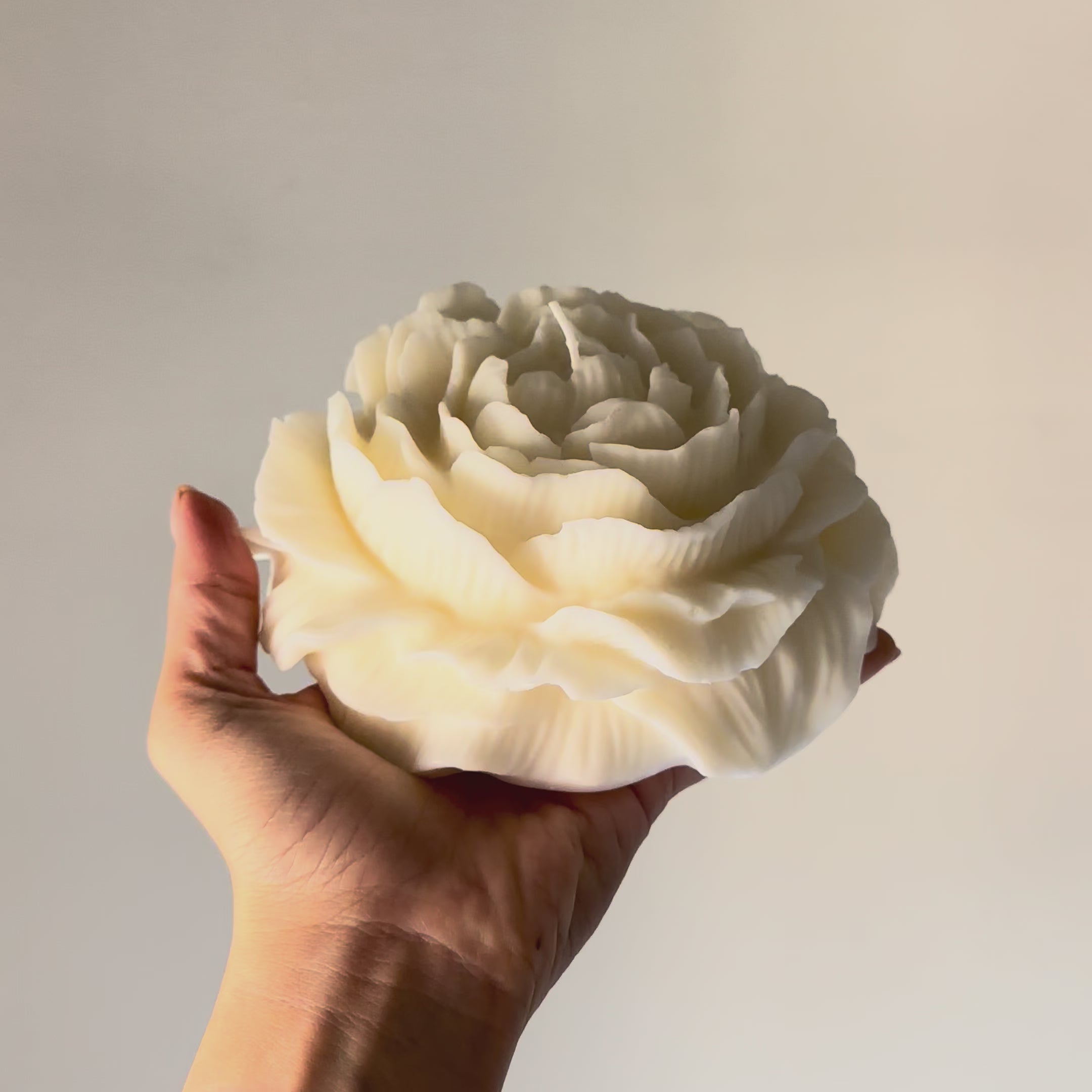 Vela Peonía 15 cm